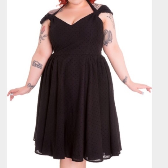 Hell Bunny Dresses & Skirts - Hell Bunny Eveline Little Black Dress Vintage Plus